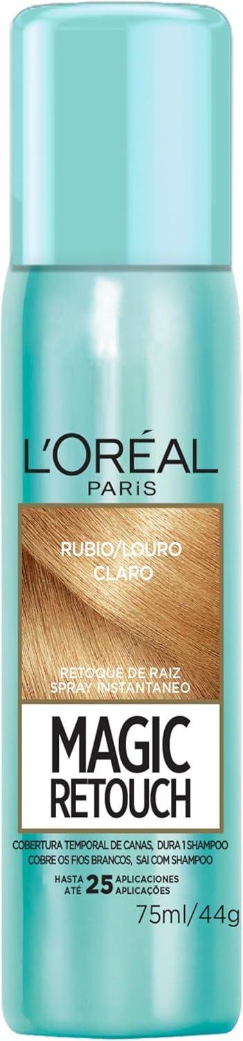 Magic Retouch Spray Retoque De Raiz Instantâneo L'Oréal Paris Louro Claro