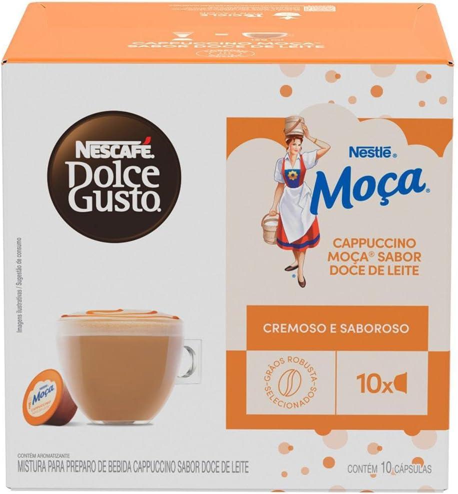 Cappuccino em Cápsulas Nescafé Dolce Gusto, 170g, 10 Cápsulas