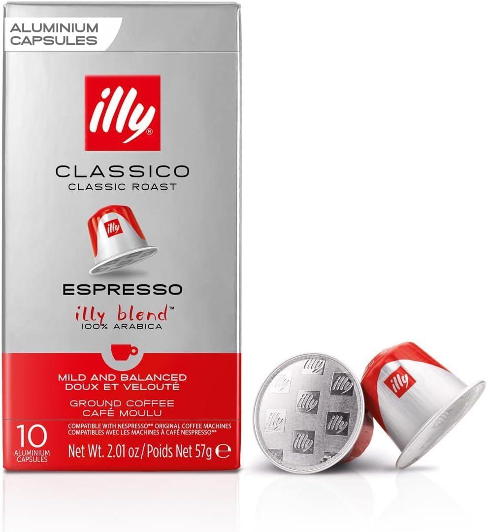 Illy Café Cápsulas Compatíveis com Nespresso* Clássico