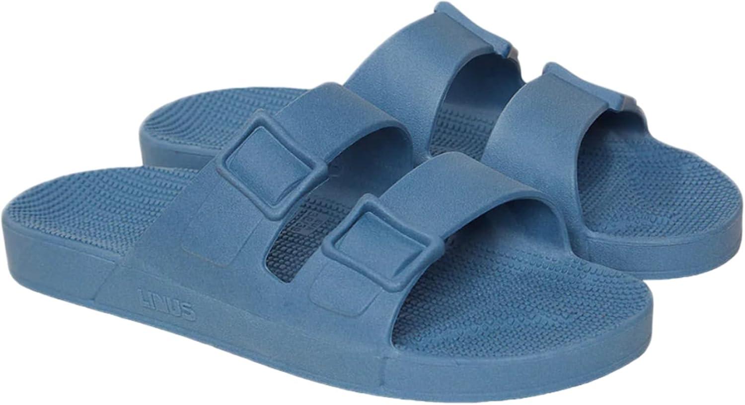 LINUS - Sandália Unissex - Sandálias Slip On, Confortável e Resistente, Vegano