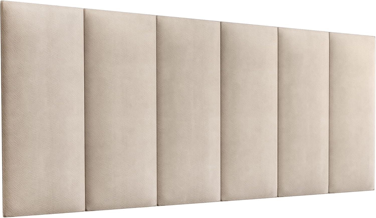 Cabeceira Painel Imperial Estofada Casal Areia 1,40m