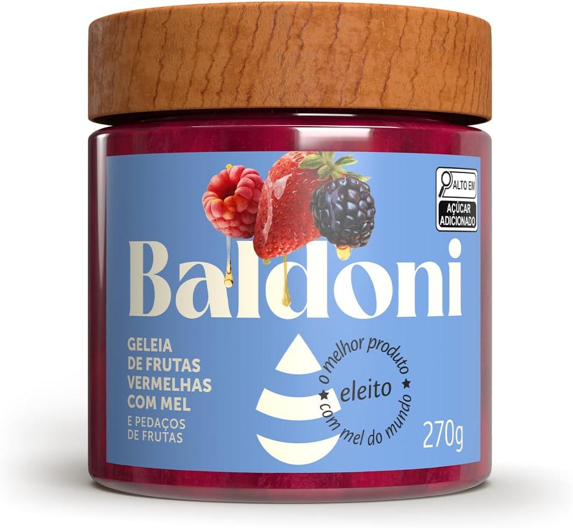 Geleia Baldoni Frutas Vermelhas Pote 270G