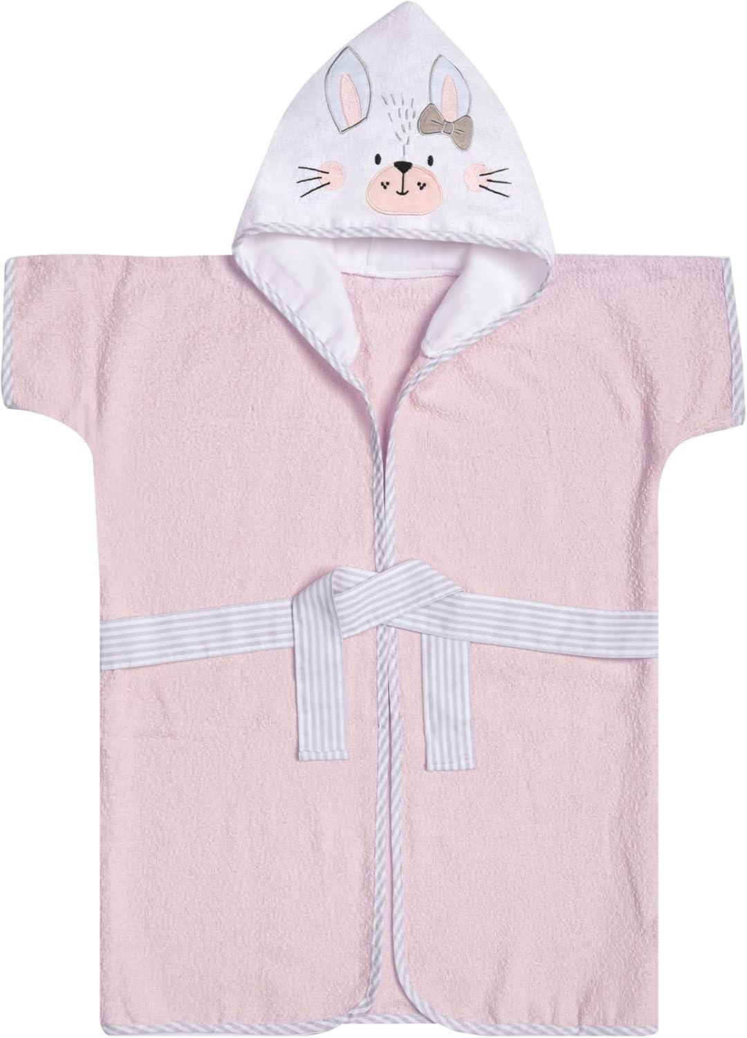 Papi Textil Roupão Felpudo Papi Friends C/Capuz Bord. De 1 A 4 Anos Contem 01 Un