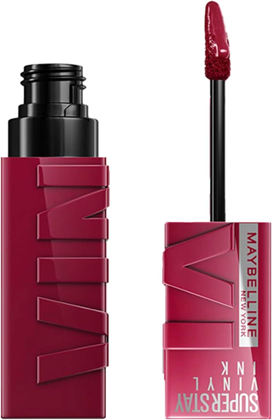 Batom Líquido Vinil SuperStay Vinyl Ink Maybelline Unrivaled 4,2ml