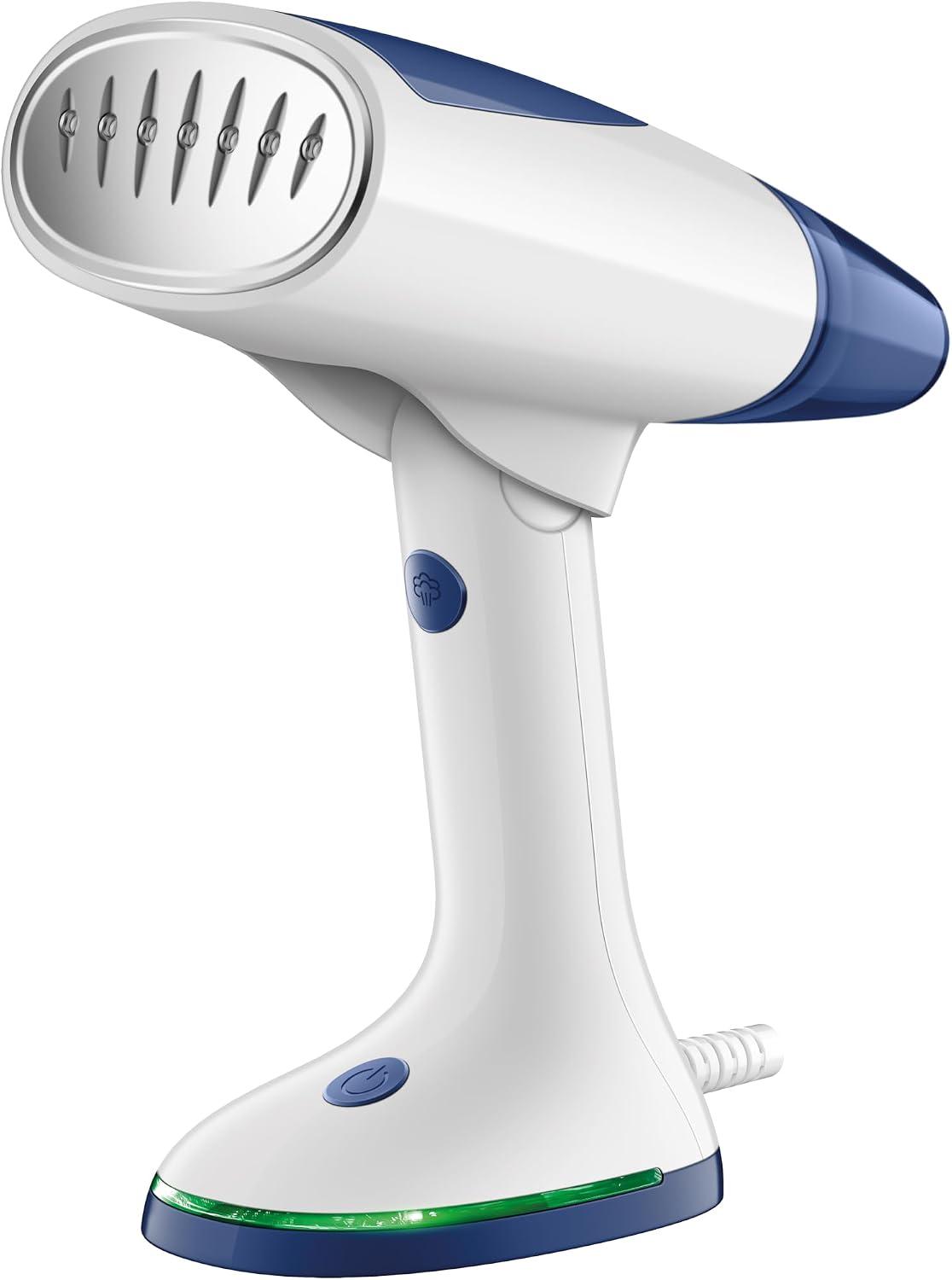 MONDIAL Passadeira a Vapor Dobrável, Branco/Azul, 1270W / 1500W, Bivolt - VP-10-DB