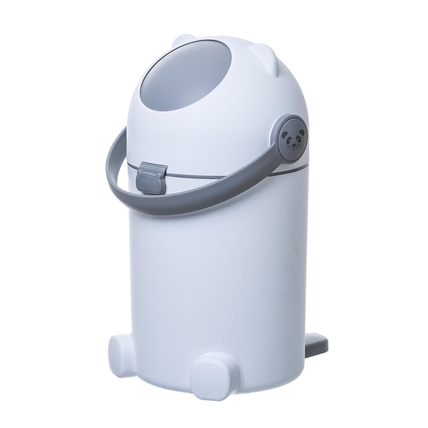 Gato Panda - Lixeira Anti Odor Easy Max 10 Litros – Design Compacto e Higiênico, Fácil de Limpar, Ideal para Quartos de Bebê, Cozinhas