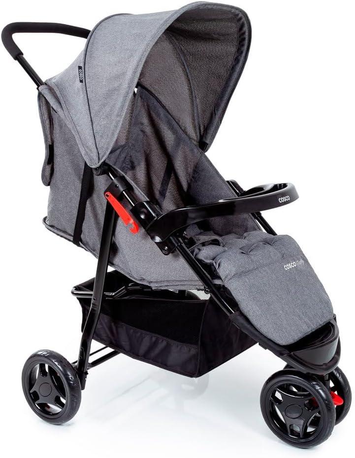 Cosco Kids, Carrinho de Bebê Toffy, Cinza Mescla
