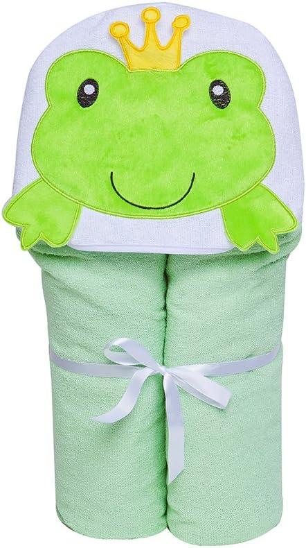 Papi Textil Toalha De Banho Felpuda Bichinhos Papi Toys C/Capuz Bord. 90Cm X 70Cm Contem 01 Un