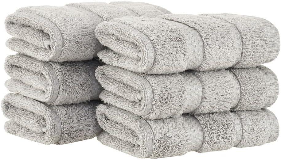 Kit 6 peças Toalha Lavabo Buddemeyer Vision Dual Air Cinza