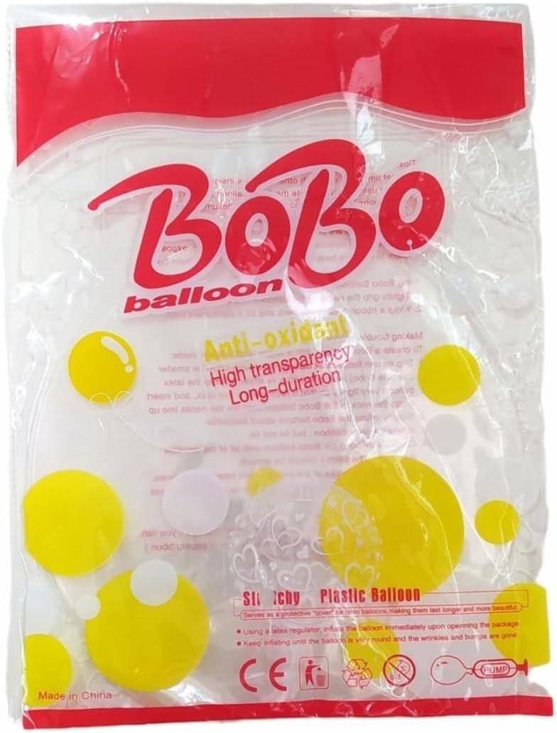 Kit 50 Balões Bubble Transparente 18"