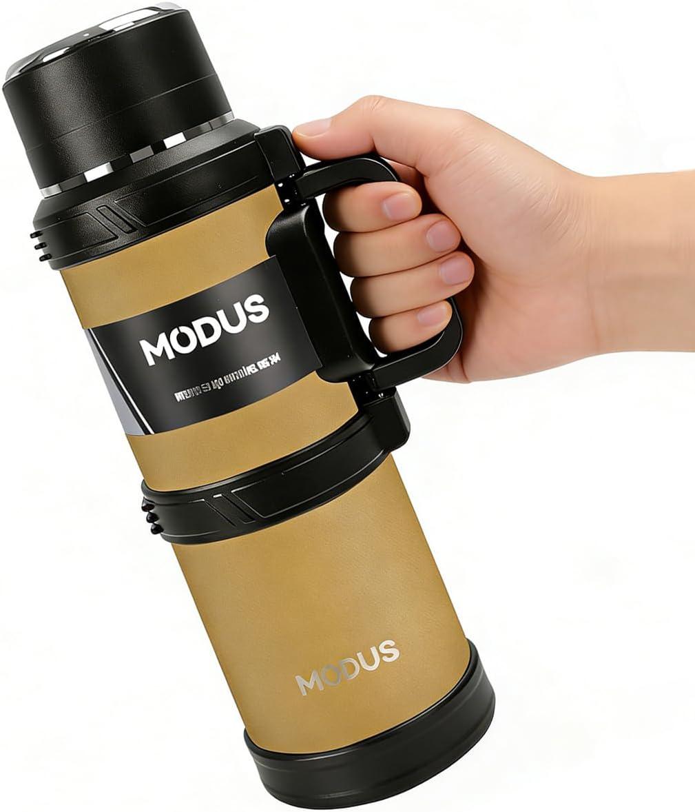 MODUS 2400mL Garrafa Térmica para Água e Café Inox Parede Dupla Isolada