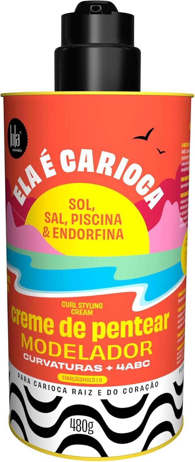 Ela é Carioca Creme de Pentear 4ABC 480g, Lola Cosmetics