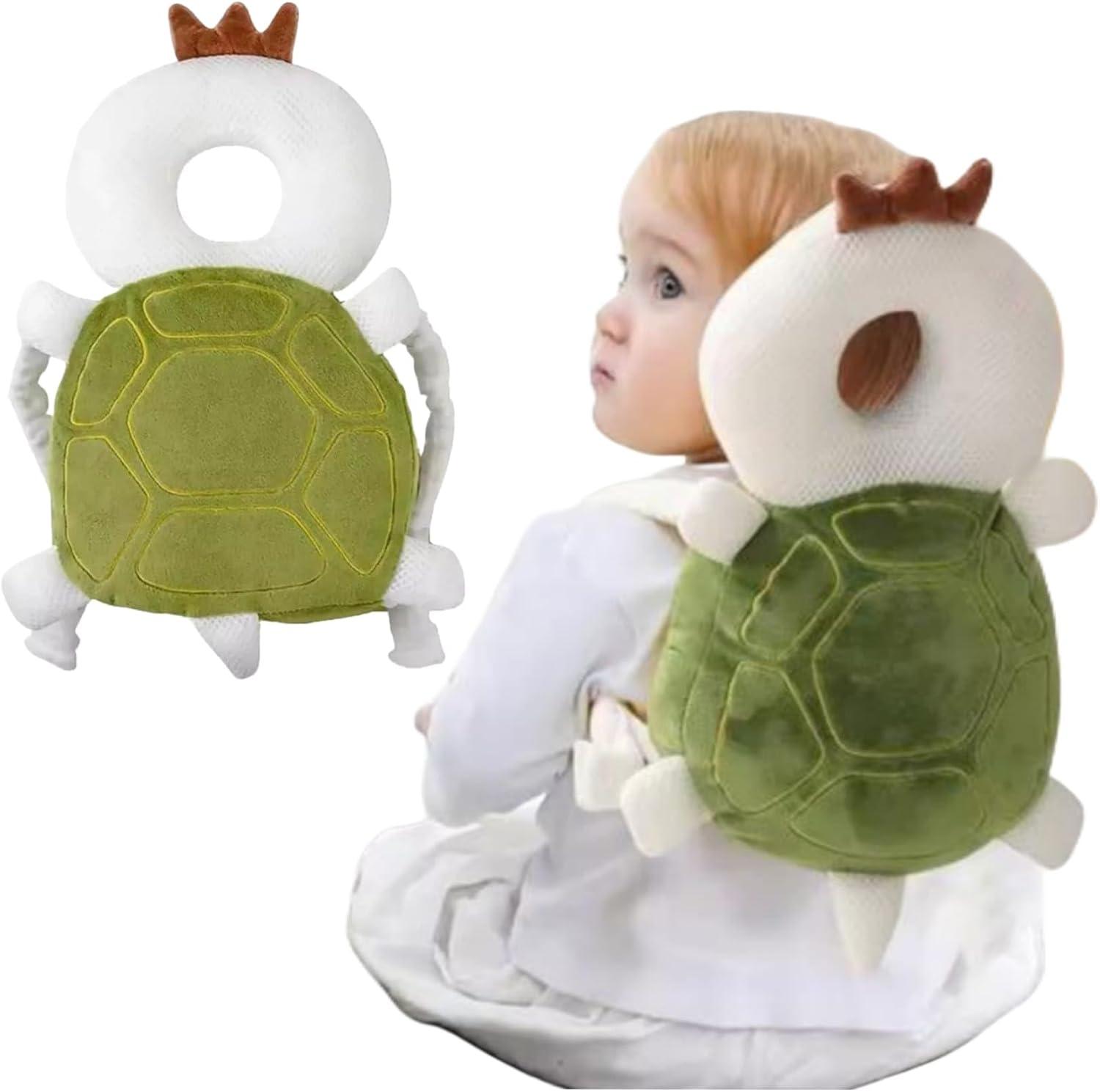 Almofada Mochila Protetor Cabeça Bebe Alta Precisão (Anjinho)