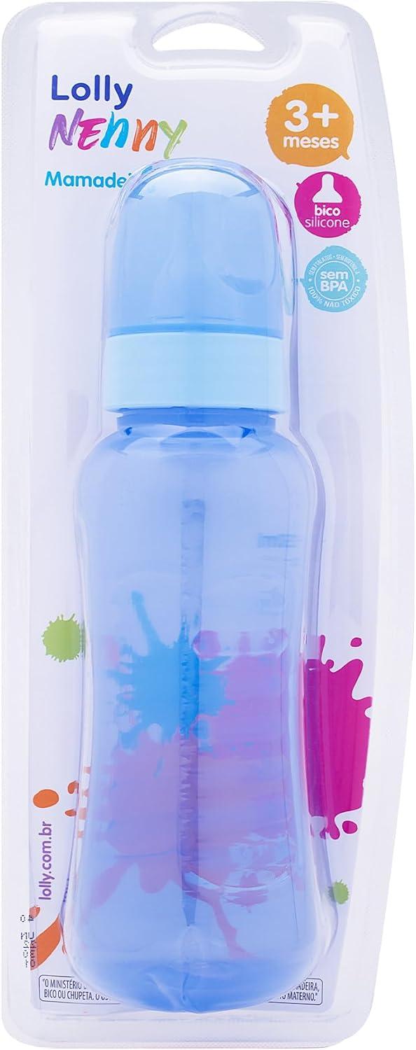 Lolly Mamadeira 220ml Clean Color R Azul