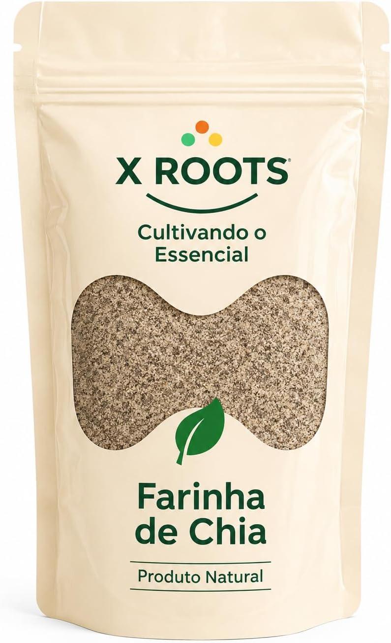 Farinha de Chia 100% Pura 1kg - X Roots