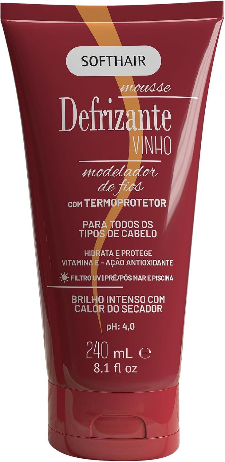 Soft Hair Defrizante Vinho (Pequeno)