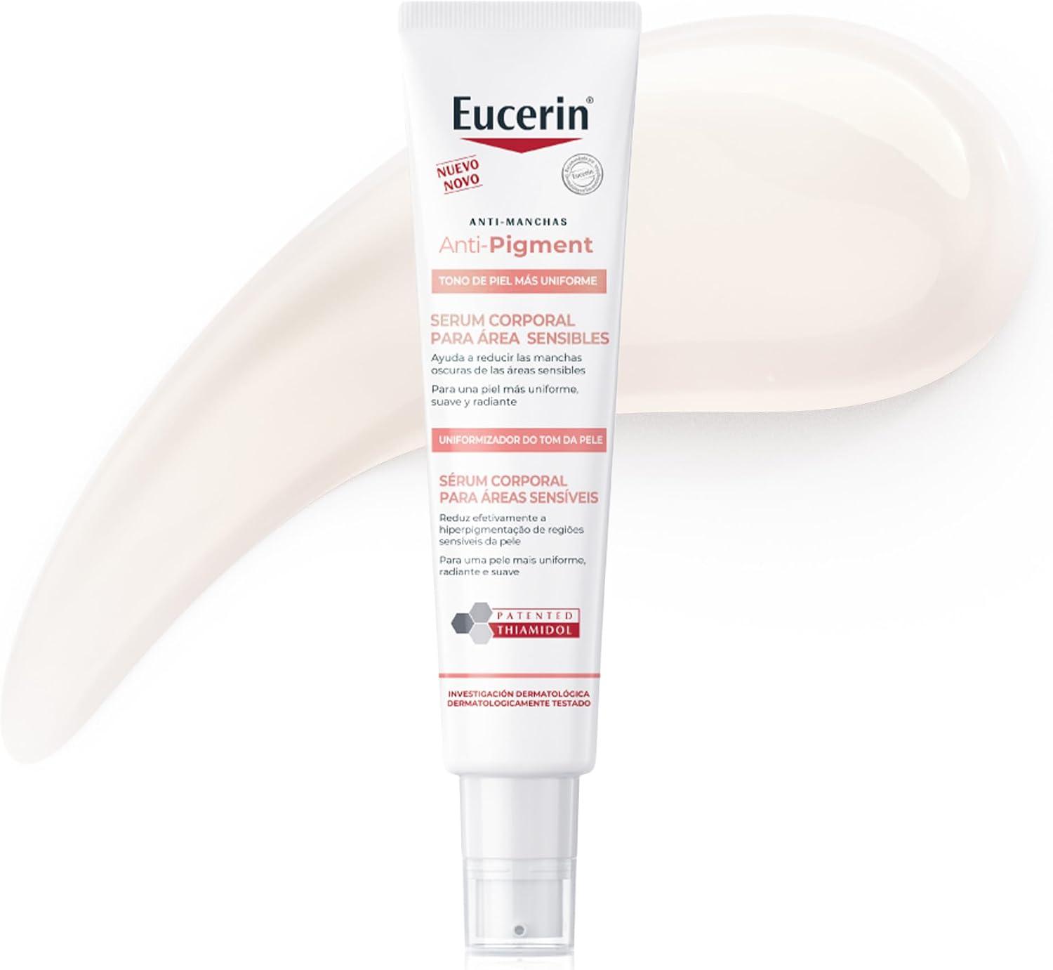 EUCERIN Sérum Corporal Antimanchas Áreas Sensíveis 75ml, Anti-Pigment, Clareador Axilas e Virilha, Thiamidol