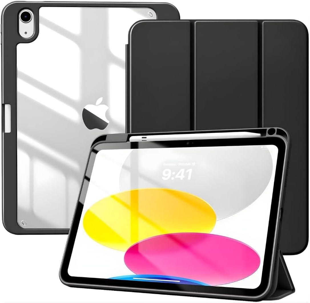 DECART Capa para iPad 11ª/10ª Geração 10,9” A16 2025/2022 – Preto