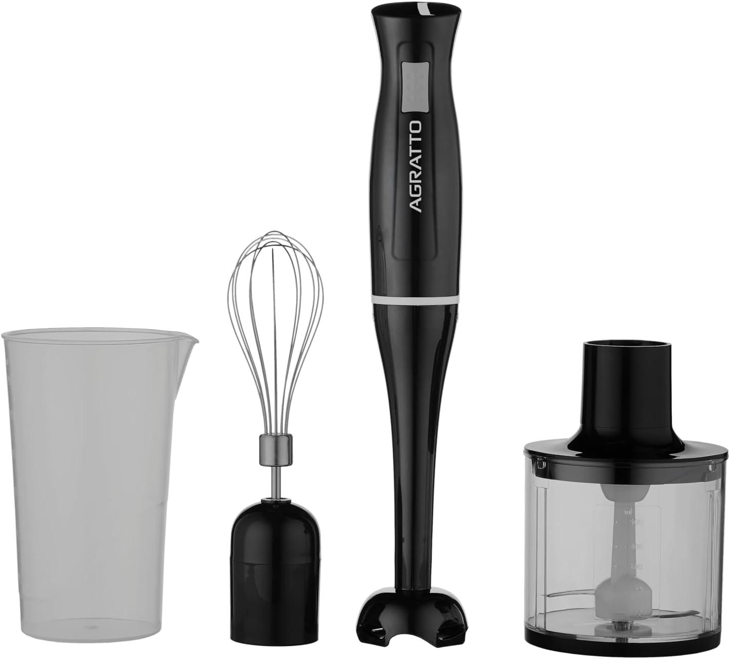 Mixer 3 em 1 Agratto AMIX02-02 Preto 700ml 220V