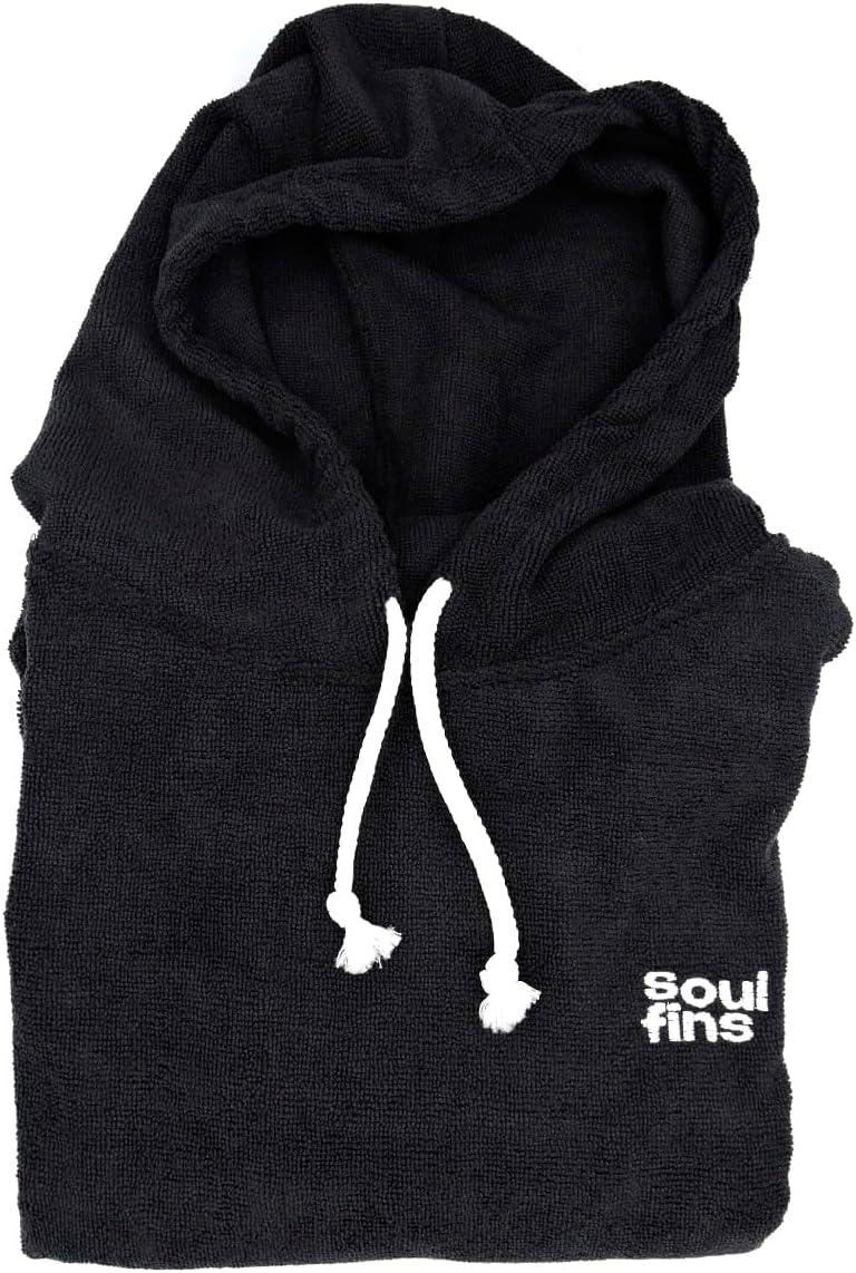 Poncho Toalha Roupão Surf Adulto com Capuz Secagem Rápida Microfibra Ideal para Praia Natação Piscina Esportes Aquáticos Ao Ar Livre Prático Versátil Confortável (Grande)