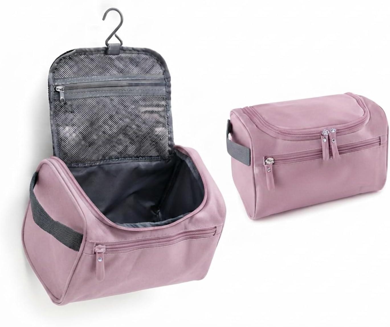 Necessaire Organizadora Viagem Feminina Bolsa Higiene Pessoal com Gancho