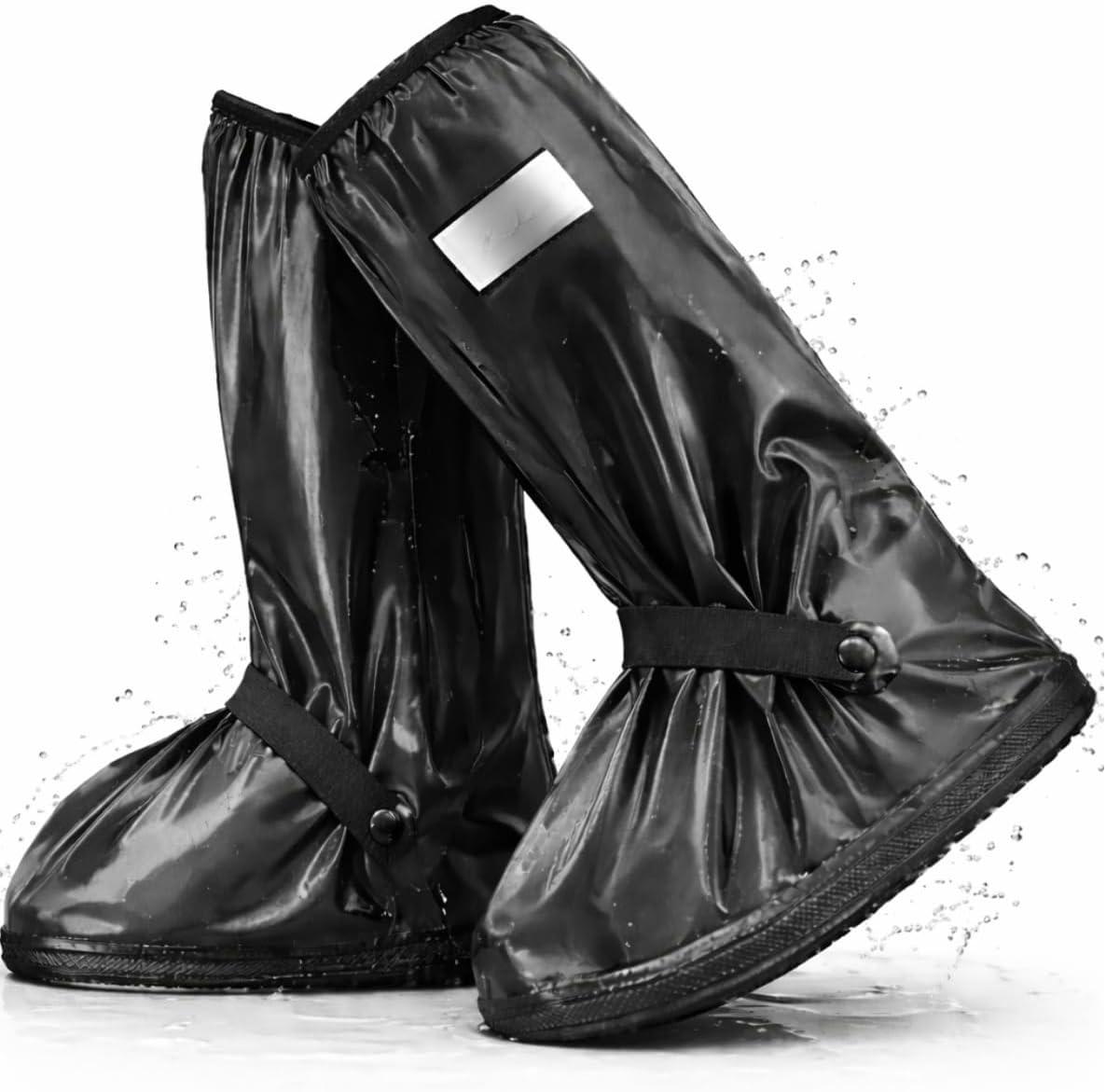 Bota Capa De Chuva para Tênis, Sapato, Capa de Proteção para Motoqueiro, Capa de Proteção Impermeável para Chuva Adulto Unissex, Polaina protetora