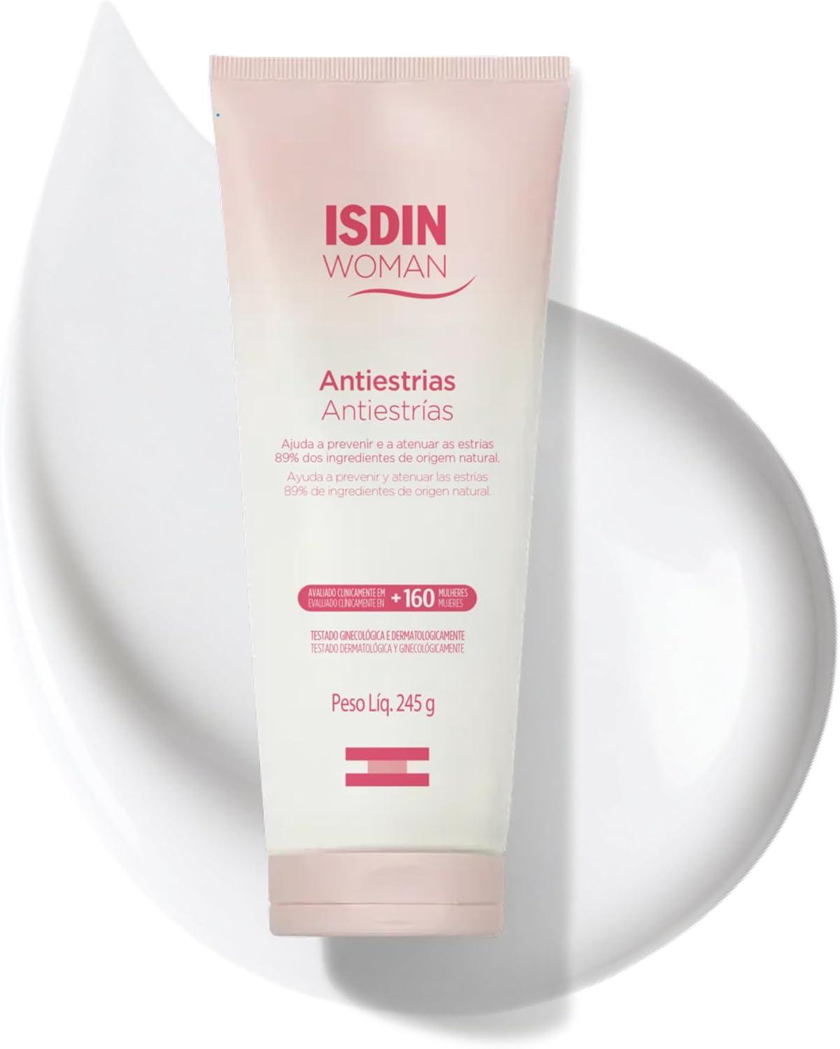 ISDIN Creme Corporal Woman Antiestrias Apto para Grávidas - 245g