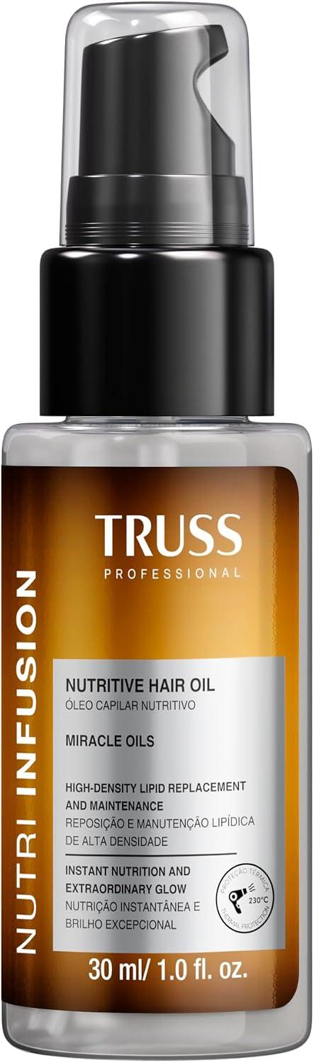 Truss Óleo Capilar Nutritivo Nutri Infusion | Nutrição Profunda e Controle de Frizz | 30ml