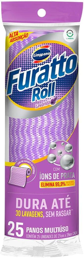 Limppano Pano Multiuso Furatto Roll Cor:Lavanda