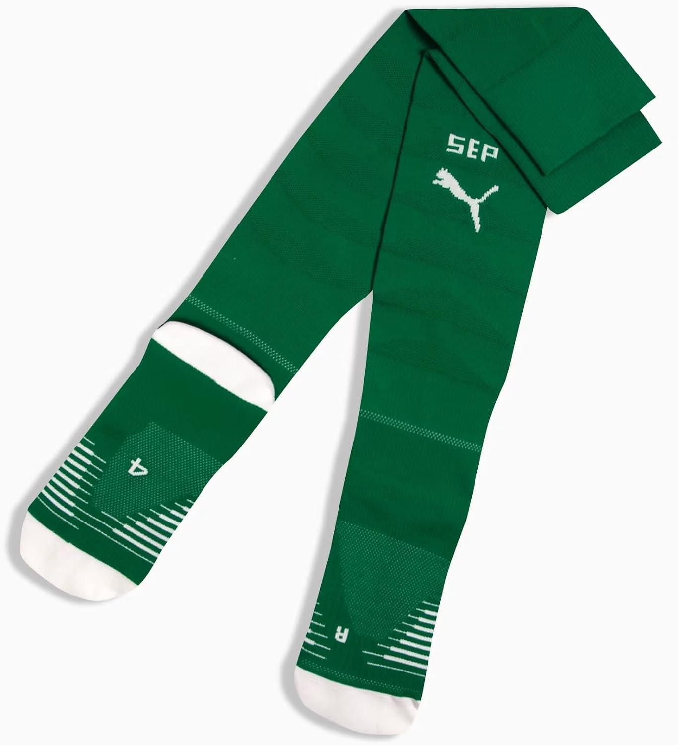 Meião Puma Palmeiras Home Socks 26, Verde, 4, Masculino