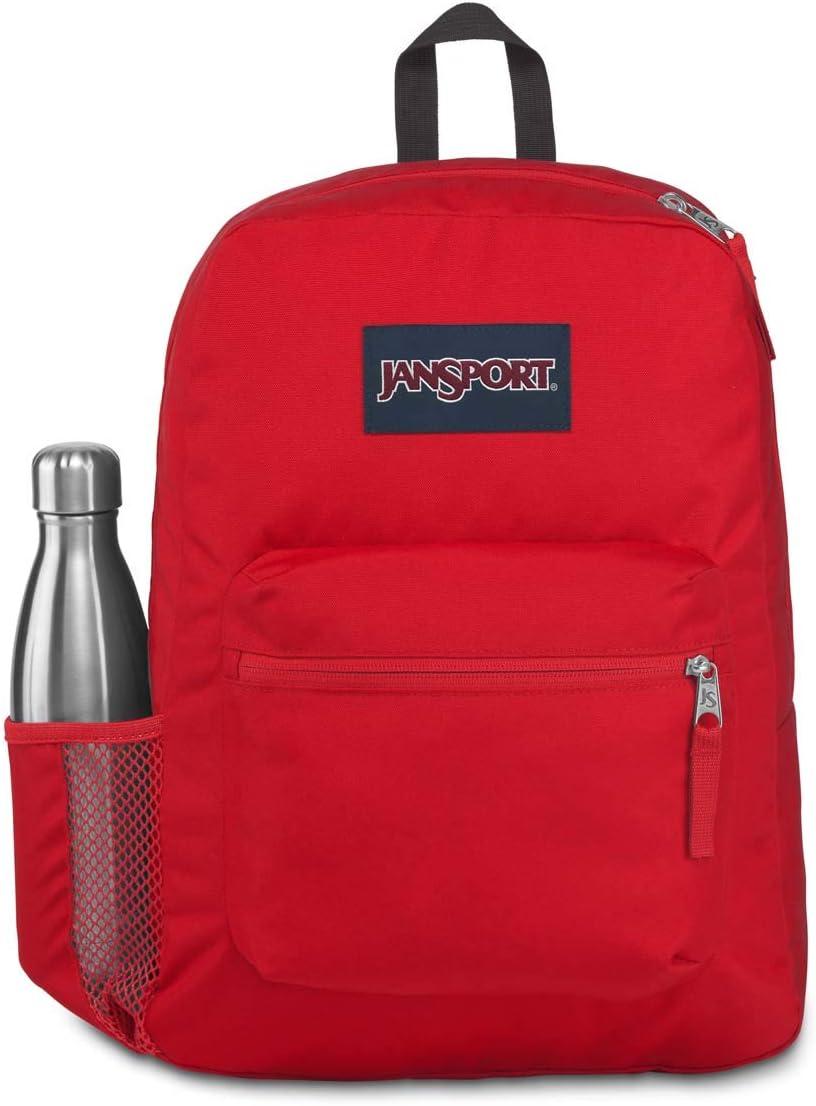 Mochila JanSport Cross Town Red Tape, Tamanho 26L