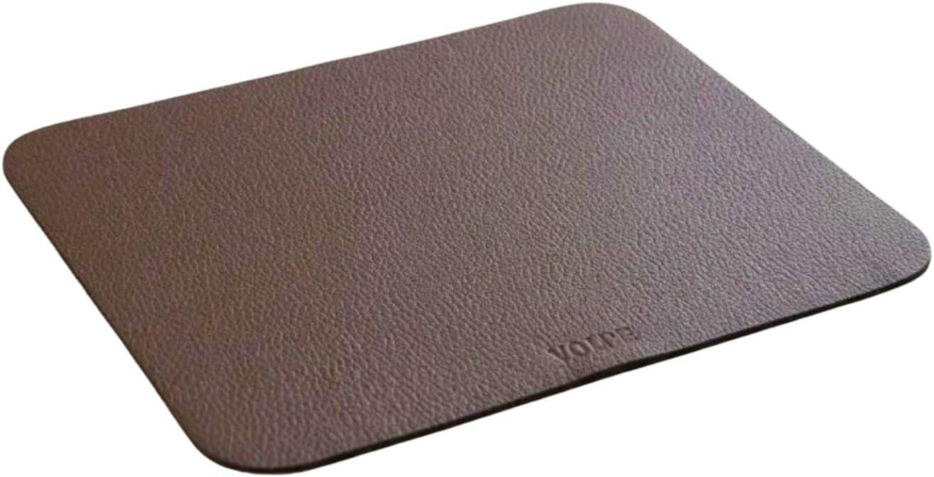 Mouse Pad Mousepad Couro Legítimo (Marrom)