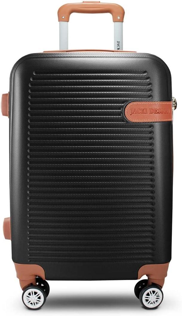 Mala de Bordo para Viagem Premium Preto Jacki Design