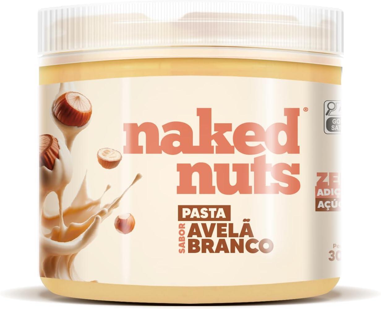Naked Nuts Pasta De Mix De Nuts Sabor Avelã Branco (300G)