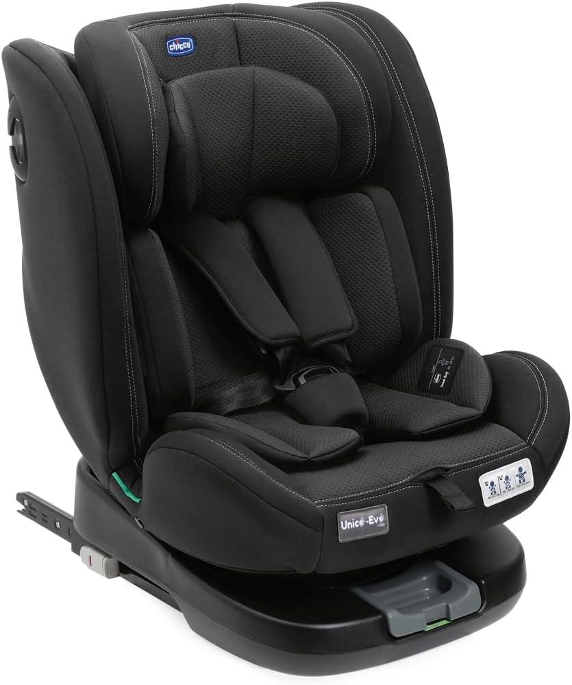 Cadeirinha Único Evo i-Size com Isofix e Top Tether 40–150cm Preto Chicco – 6087030950000
