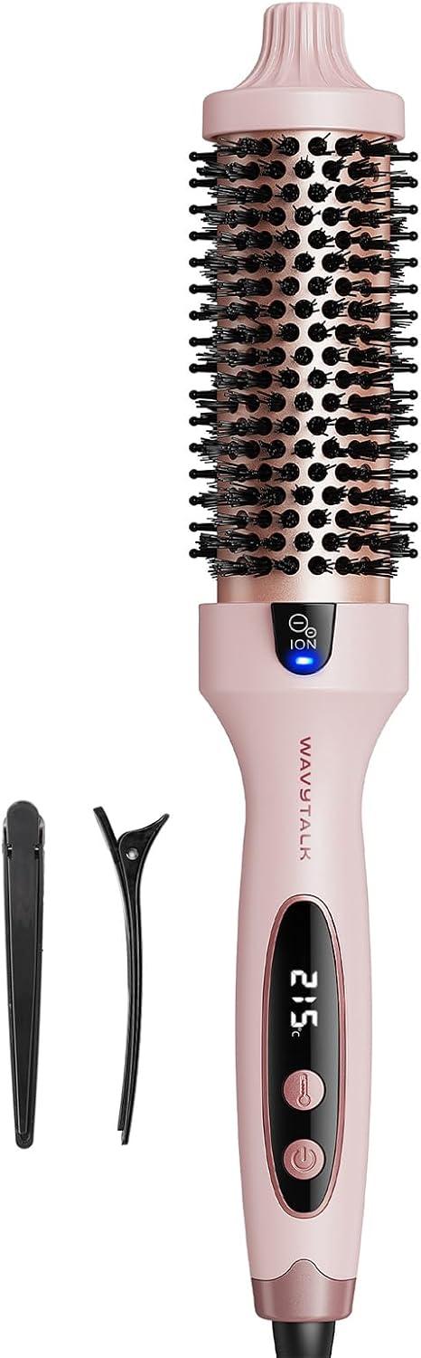 Wavytalk Escova Modeladora 38mm Blowout Boost, Tecnologia Íon