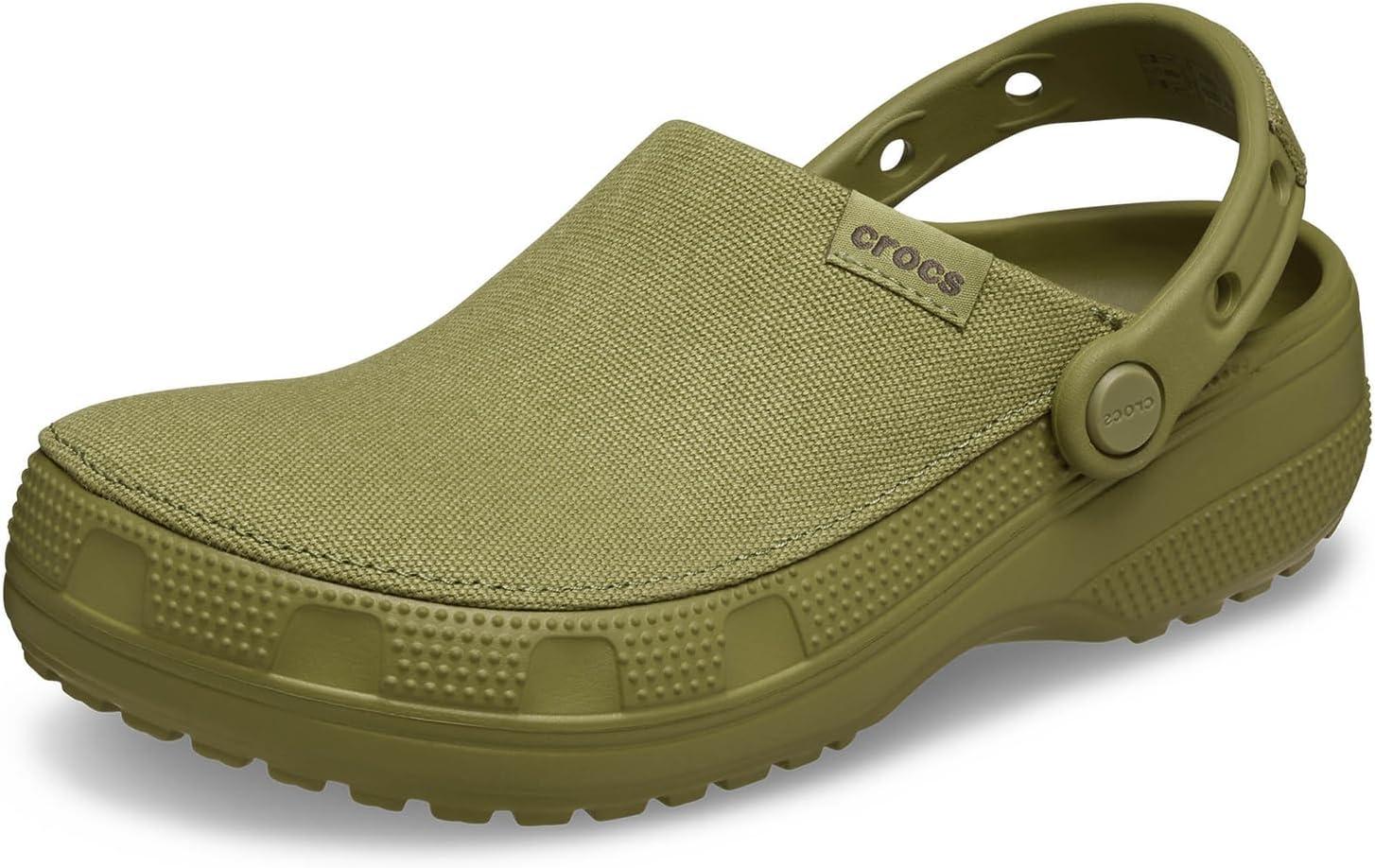 Tamanco Crocs Classic Crafted Canvas Clogs adulto-unissex