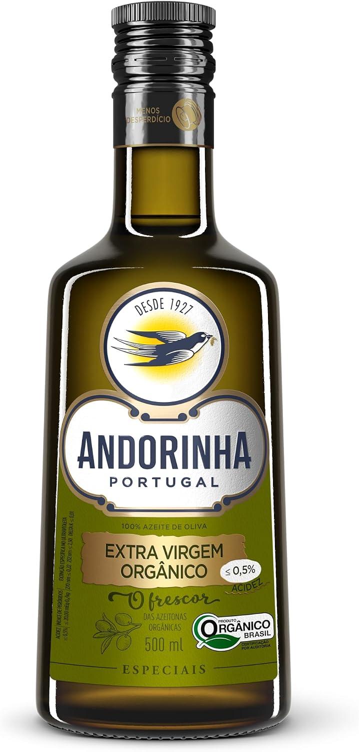 Azeite Andorinha Vidro Extra Virgem Orgânico 500ml