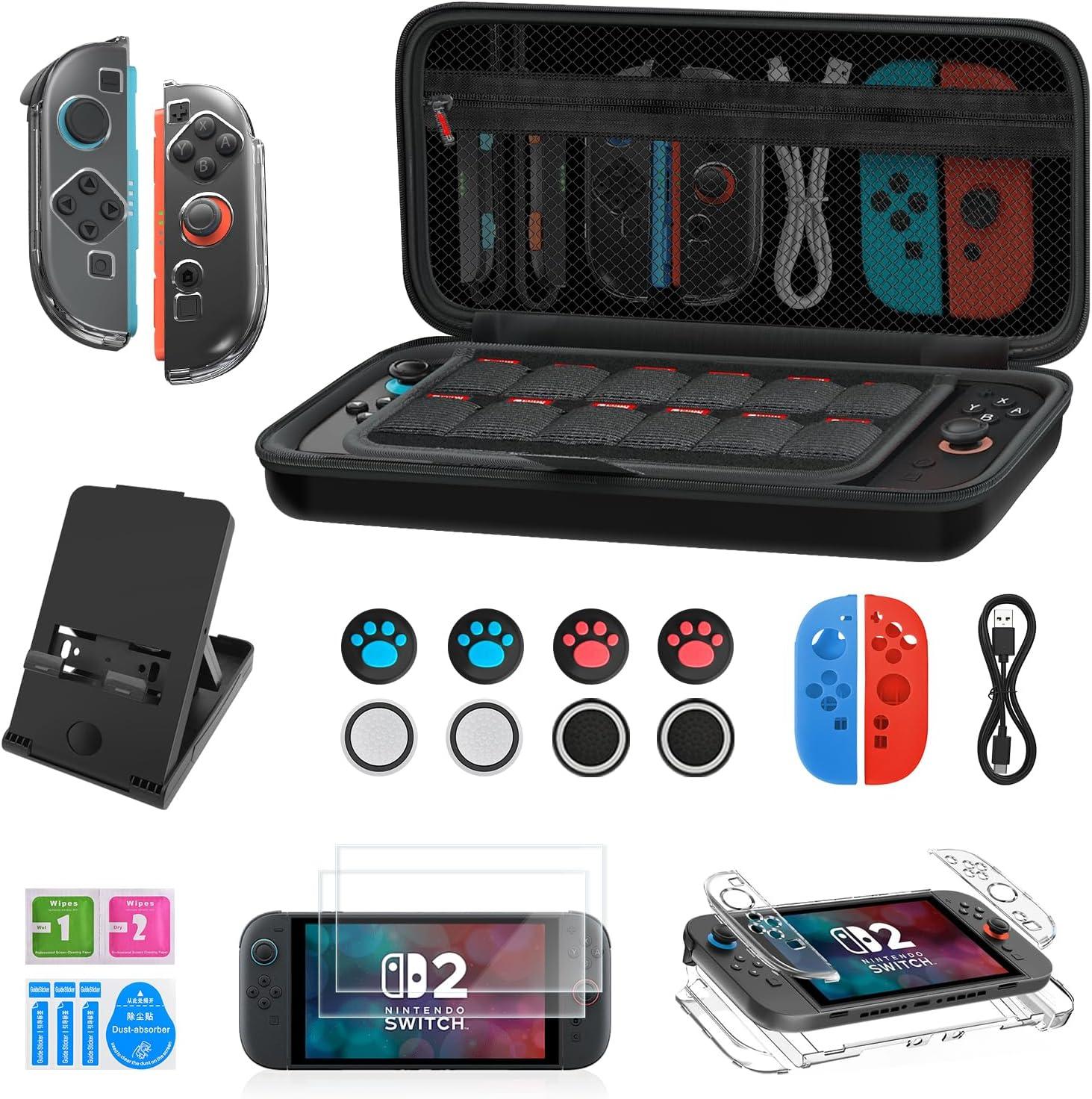 Estojo de Transporte para Nintendo Switch 2 (2025) (25IN1)