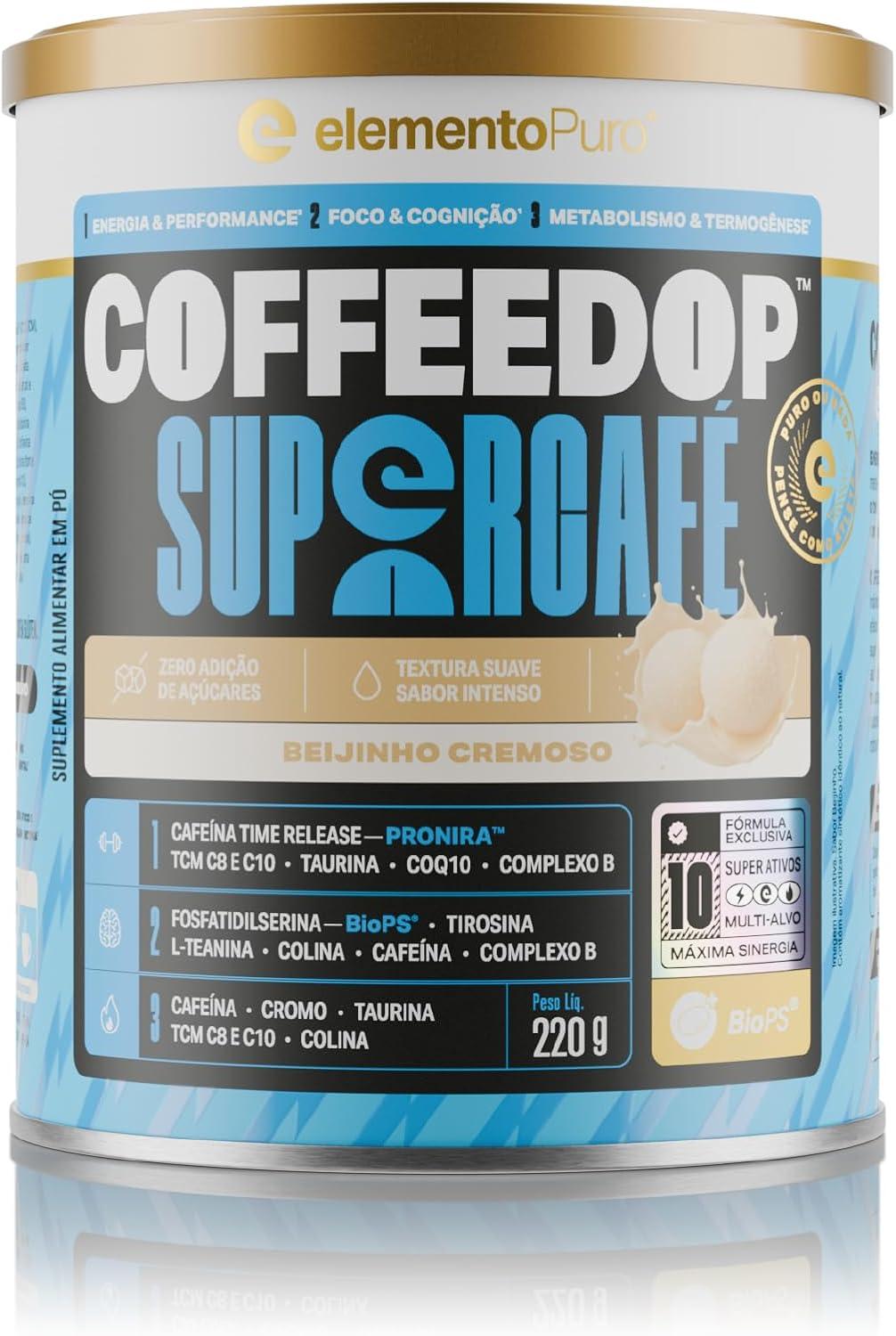 Supercafé COFFEEDOP Beijinho Cremoso 220g - elementoPuro