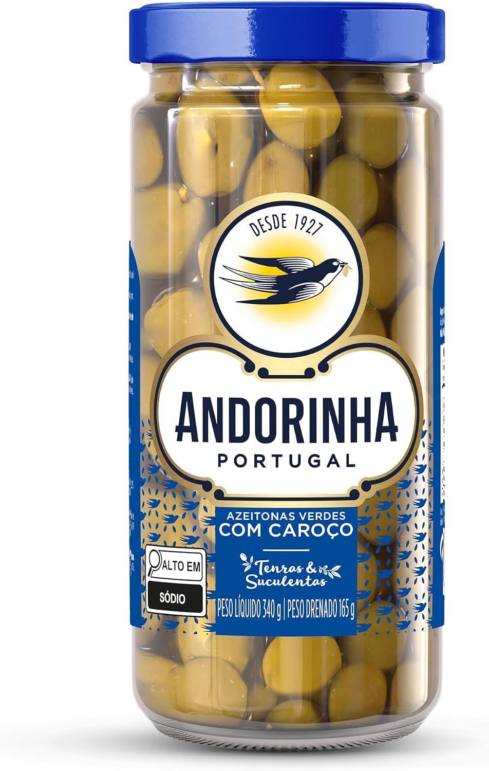 Azeitona Andorinha com Caroço 340g