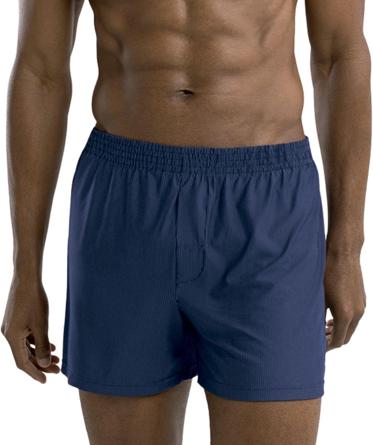 Samba Canção Mash Cueca Masculina Risca de Giz Poliamida Toque Gelado