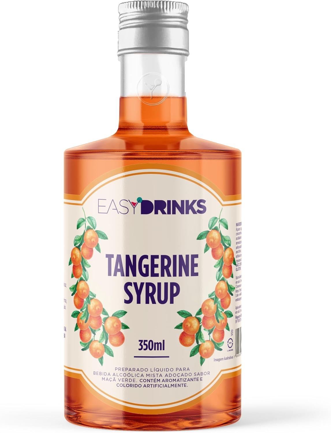 Easy Drinks - Xarope de 350ml (Tangerina)