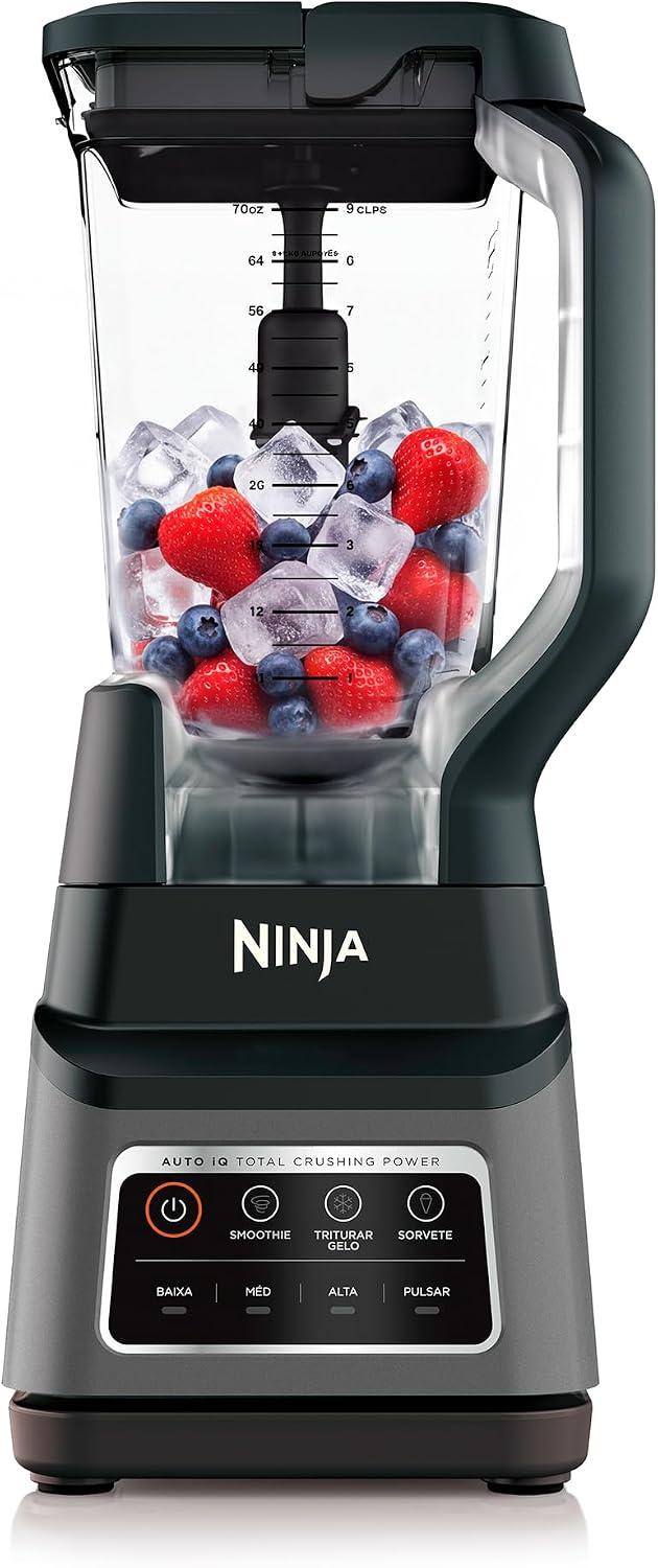 Ninja, Liquidificador, Standalone, 3 Lâminas para Maior Trituração, 110V
