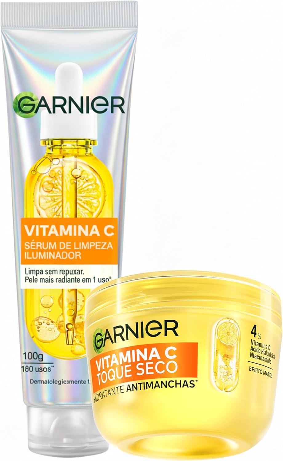 Sérum de limpeza 100g + Hidratante Antimanchas Garnier 85g