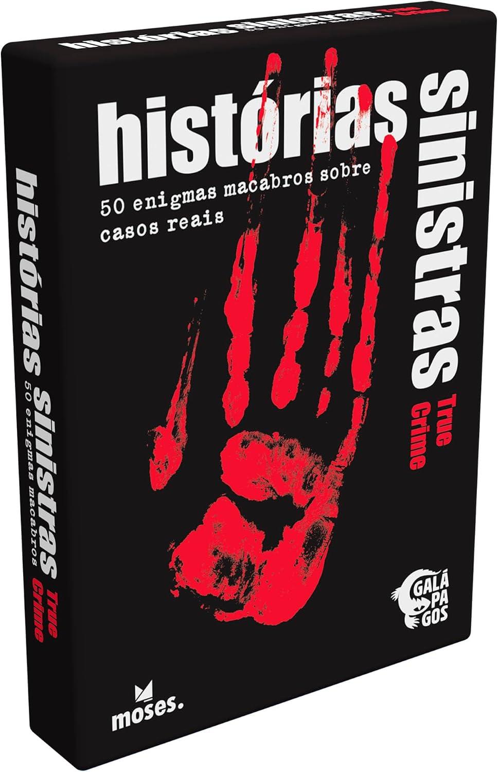 Galápagos Histórias Sinistras: True Crime, 2+ jogadores, 15 minutos