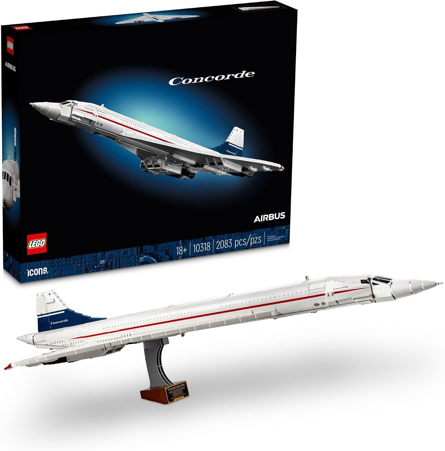 LEGO Set Icons 10318 Concorde 2083 peças