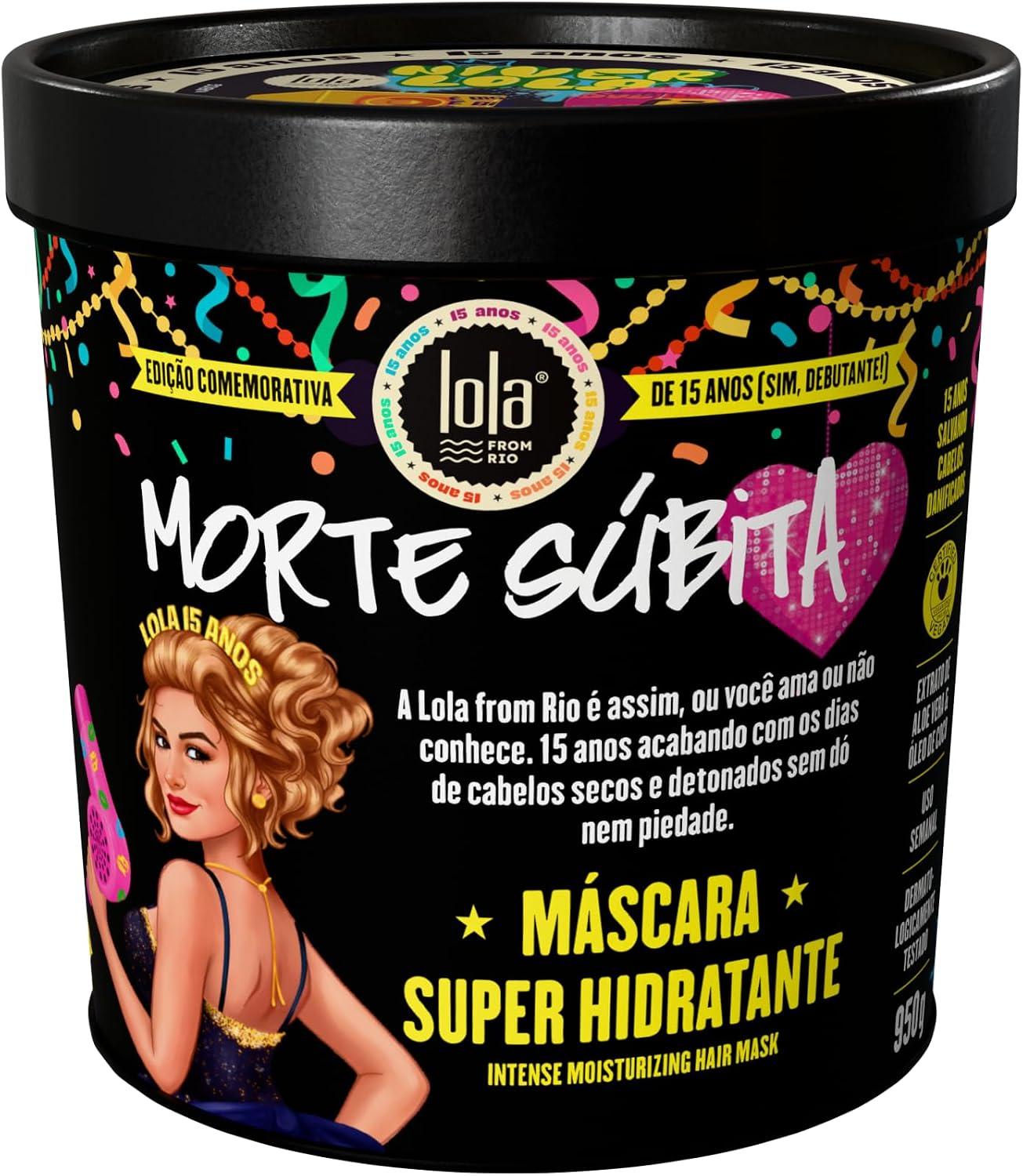 Máscara Capilar Morte Súbita 15 Anos 950g - Lola from Rio
