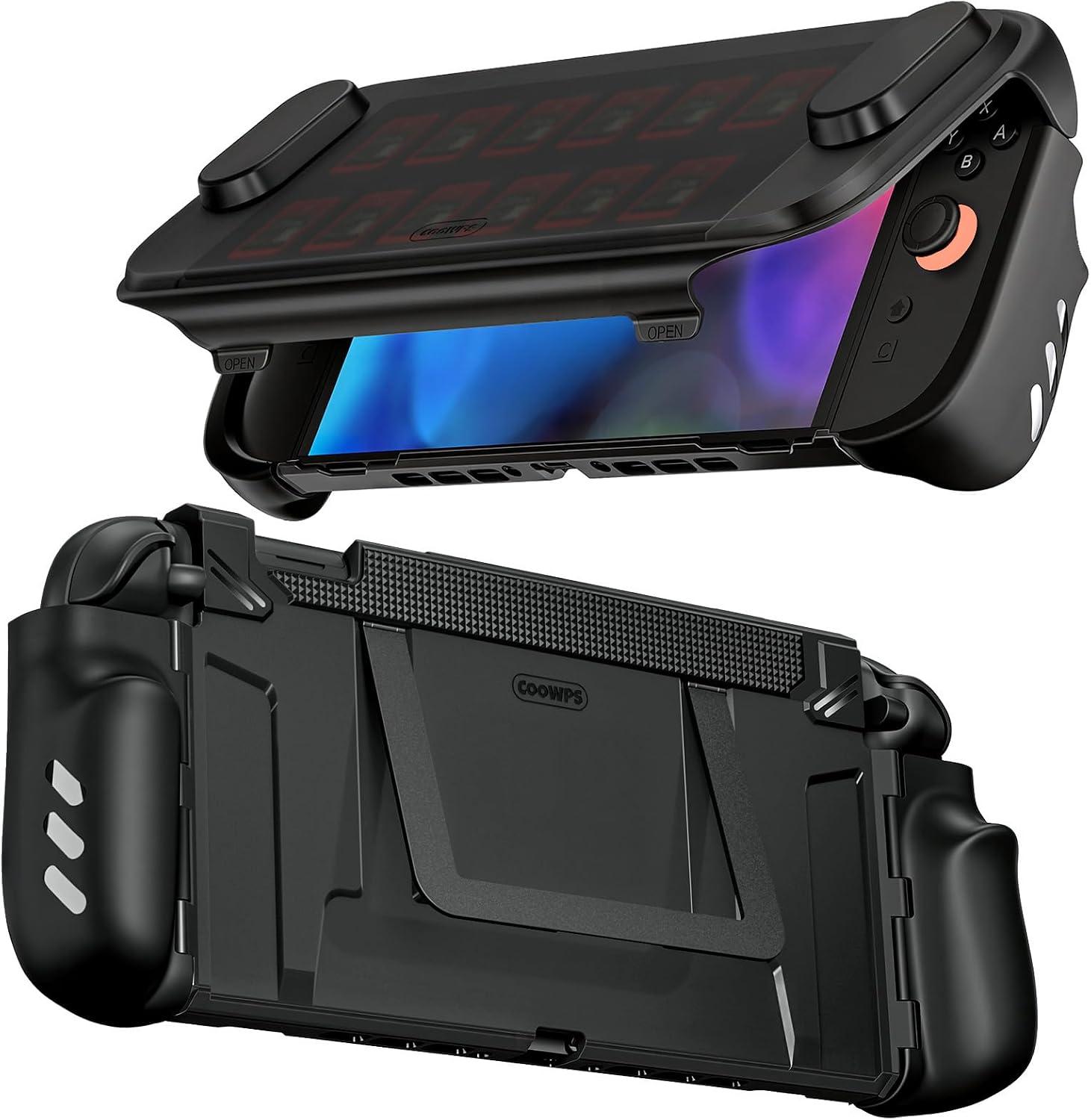 COOWPS P3 for Nintendo Switch 2 Case with Ergonomic Grip &Hard Front Cover