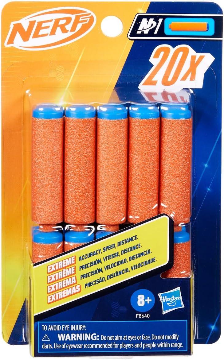 Nerf N Series Refil 20 Dardos N1 (Compatíveis Apenas com os Lançadores N series)